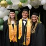 The Smith triplets at their JWCC graduation